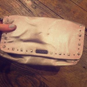 Studded Coach Clutch